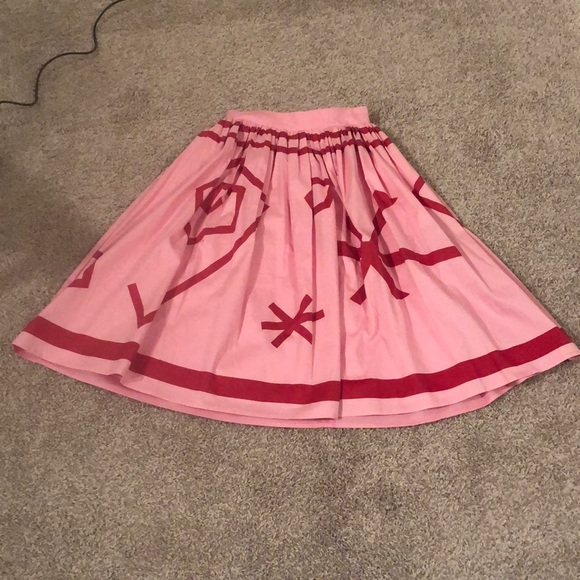Disney Parks Skirt for Women Alice in Wonderland Pink Tea Cups NWT